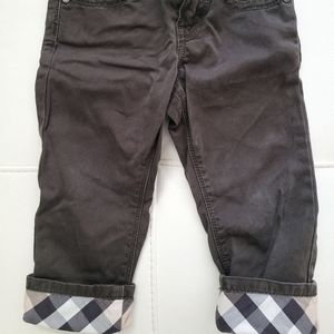Burberry pants unisex size 2Y